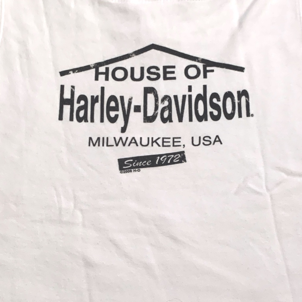 HARLEY DAVIDSON RARE 105 YEARS TANK TOP - Picture 8 of 8